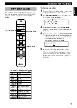 Preview for 15 page of Yamaha Piano Craft RX-E600 Owner'S Manual