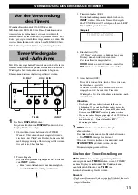 Preview for 63 page of Yamaha Piano Craft RX-E600 Owner'S Manual