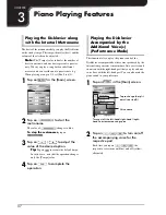 Preview for 49 page of Yamaha piano Operating Manual