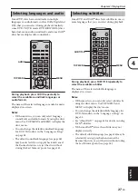 Preview for 33 page of Yamaha PianoCraft DRX-730 Owner'S Manual