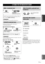 Preview for 67 page of Yamaha Pianocraft MCR-232-SB Owner'S Manual