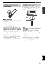 Preview for 13 page of Yamaha PianoCraft MCR-750 Owner'S Manual