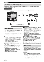 Preview for 120 page of Yamaha PianoCraft MCR-750 Owner'S Manual