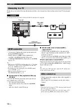 Preview for 14 page of Yamaha PianoCraft NS-BP150 Owner'S Manual