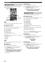 Preview for 22 page of Yamaha PianoCraft NS-BP150 Owner'S Manual