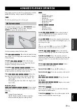 Preview for 23 page of Yamaha PianoCraft NS-BP150 Owner'S Manual