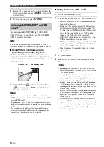 Preview for 26 page of Yamaha PianoCraft NS-BP150 Owner'S Manual