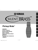 Предварительный просмотр 1 страницы Yamaha Pickup Mute Owner'S Manual