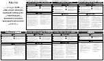 Preview for 1 page of Yamaha PJL-112 Replacement Manual