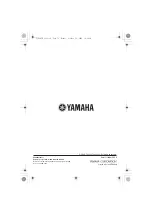 Preview for 72 page of Yamaha PJP-20UR Quick Start Manual