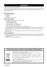 Preview for 14 page of Yamaha PJP-25UR Quick Start Manual