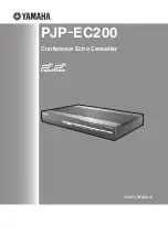 Yamaha PJP-EC200 User Manual preview