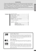 Preview for 3 page of Yamaha PLG100-VL Owner'S Manual