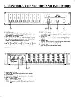 Preview for 4 page of Yamaha PLS1 Operation Manual