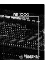 Yamaha PM-2000 Operating Manual preview