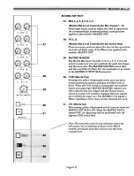 Preview for 22 page of Yamaha PM2800M Operating Manual