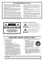 Preview for 2 page of Yamaha PM5D Owner'S Manual