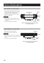 Preview for 10 page of Yamaha PMT-H25 Installation Manual