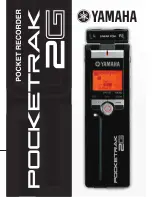 Preview for 1 page of Yamaha POCKETRAK 2G - 2 GB Digital Player Brochure & Specs