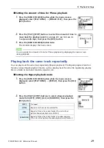 Preview for 29 page of Yamaha POCKETRAK C24 Reference Manual