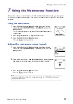 Preview for 35 page of Yamaha POCKETRAK C24 Reference Manual