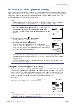 Preview for 22 page of Yamaha POCKETRAK CX Reference Manual