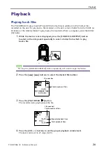 Preview for 26 page of Yamaha POCKETRAK CX Reference Manual