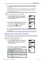 Preview for 32 page of Yamaha POCKETRAK CX Reference Manual