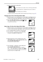 Preview for 43 page of Yamaha POCKETRAK CX Reference Manual