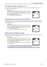 Preview for 52 page of Yamaha POCKETRAK CX Reference Manual