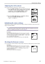 Preview for 53 page of Yamaha POCKETRAK CX Reference Manual