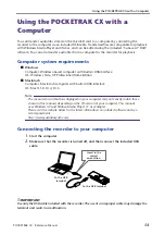 Preview for 54 page of Yamaha POCKETRAK CX Reference Manual