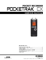 Yamaha POCKETRAK CX Service Manual preview