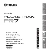 Preview for 1 page of Yamaha POCKETRAK PR7 Owner'S Manual