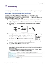 Предварительный просмотр 9 страницы Yamaha POCKETRAK W24 Reference Manual