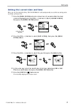 Предварительный просмотр 9 страницы Yamaha PocketrakCX - POCKETRAK CX 2 GB Digital... Reference Manual