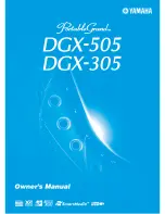 Preview for 1 page of Yamaha Portable Grand DGX-305 Owner'S Manual