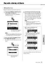 Предварительный просмотр 65 страницы Yamaha Portable Grand DGX-640 Owner'S Manual