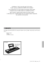 Предварительный просмотр 7 страницы Yamaha Portable Grand YPG-225 Owner'S Manual