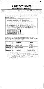 Preview for 5 page of Yamaha PortaSound MK-100 Menu Manual