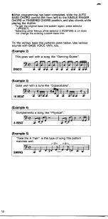 Preview for 11 page of Yamaha PortaSound MK-100 Menu Manual