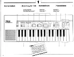 Предварительный просмотр 4 страницы Yamaha PortaSound PCS-30 Owner'S Manual