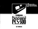 Preview for 1 page of Yamaha PortaSound PCS-500 Owner'S Manual