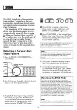 Предварительный просмотр 9 страницы Yamaha PortaSound PSS-11 Owner'S Manual