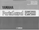 Yamaha PortaSound PSS-120 Owner'S Manual preview