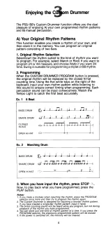 Preview for 5 page of Yamaha PortaSound PSS-150 Playing Manual