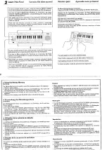 Preview for 2 page of Yamaha PortaSound PSS-20 Owner'S Manual