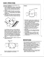 Preview for 4 page of Yamaha PortaSound PSS-203 Owner'S Manual