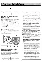 Preview for 4 page of Yamaha PortaSound PSS-21 Manuel Du Propriétaire