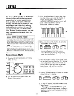 Предварительный просмотр 6 страницы Yamaha PortaSound PSS-31 Owner'S Manual